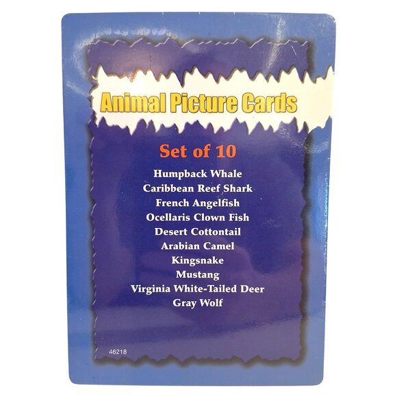Learning Resources Other - Animal Wildlife Cards Set of 10 Educational Learning Resources Science